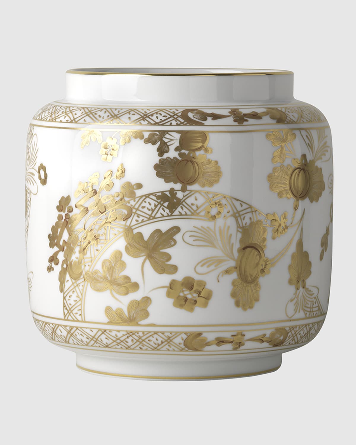 Ginori 1735 Oriente Italiano Aurum Stackable Vase In Oiaurum