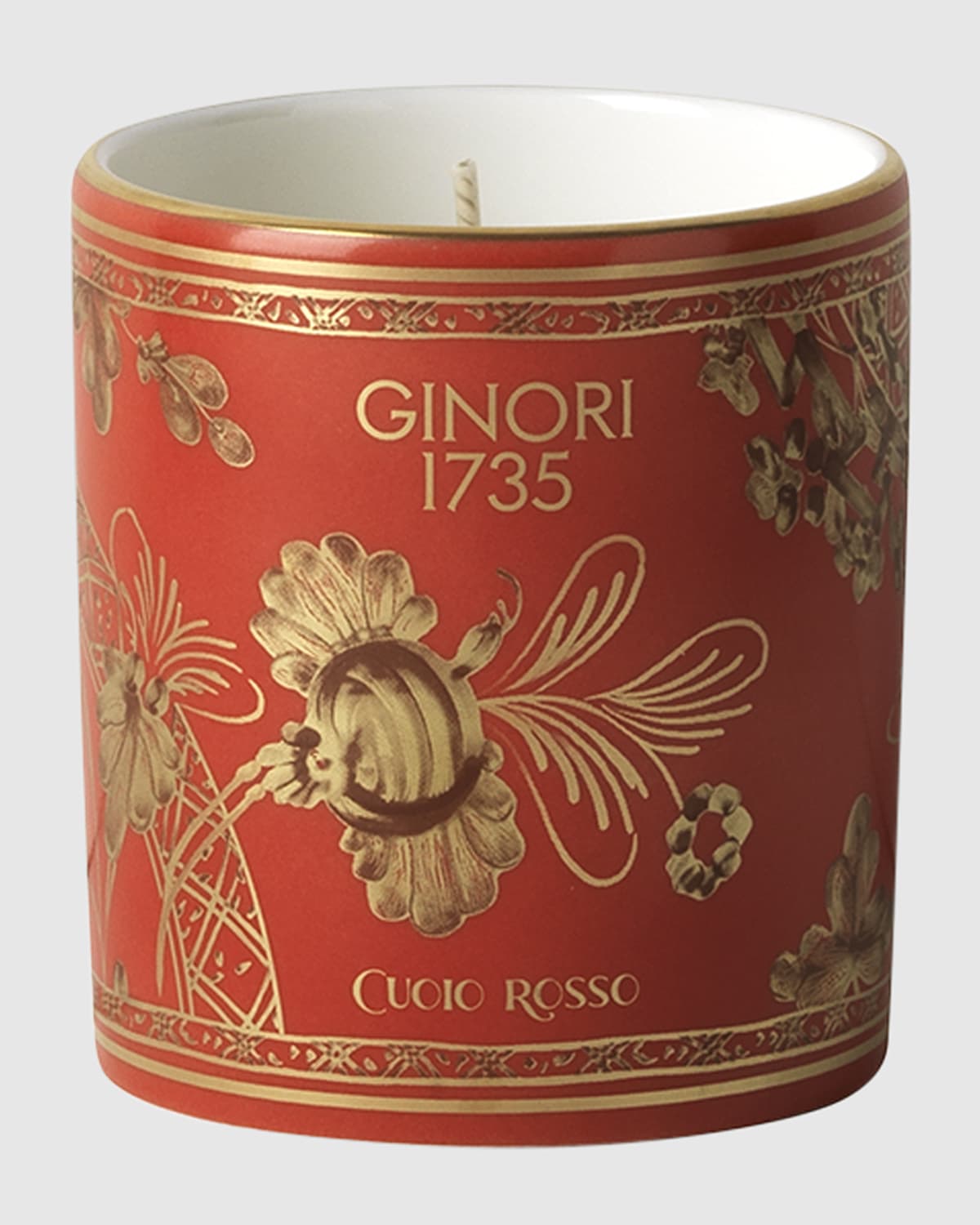 Ginori 1735 Oriente Italiano Rubrum Cuoio Rosso Candle, 250g In Oirubrum-cuoio