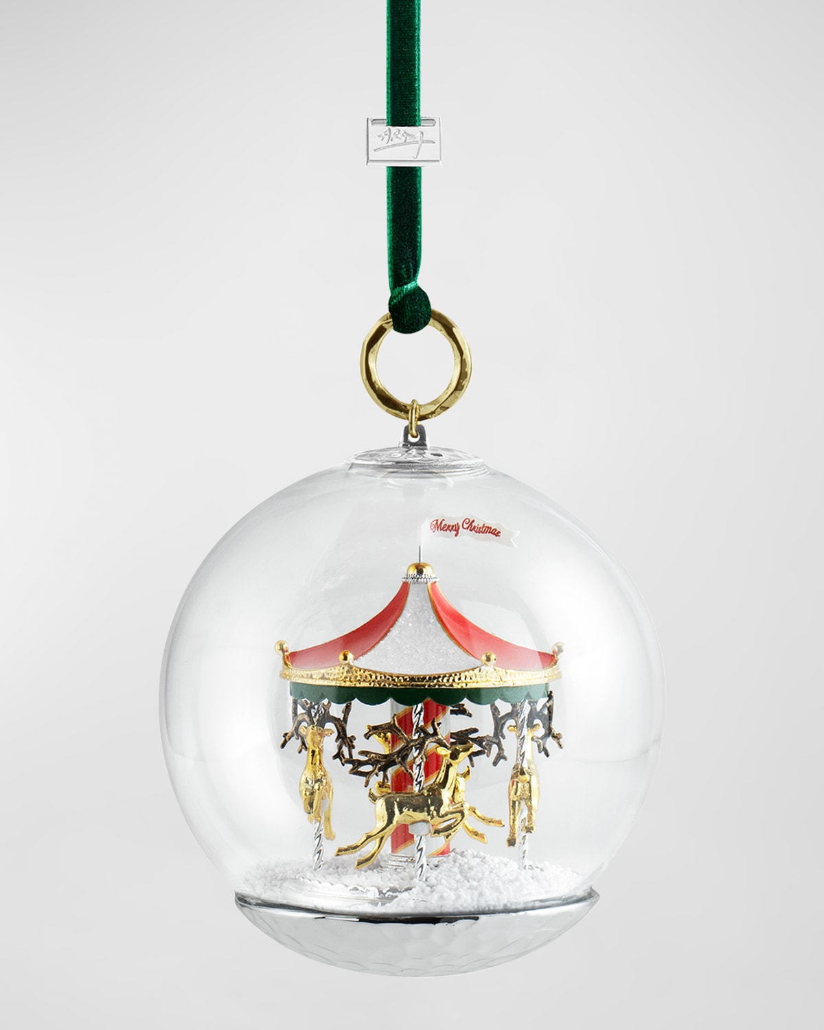 Michael Aram Merry Go Round Snowglobe Ornament