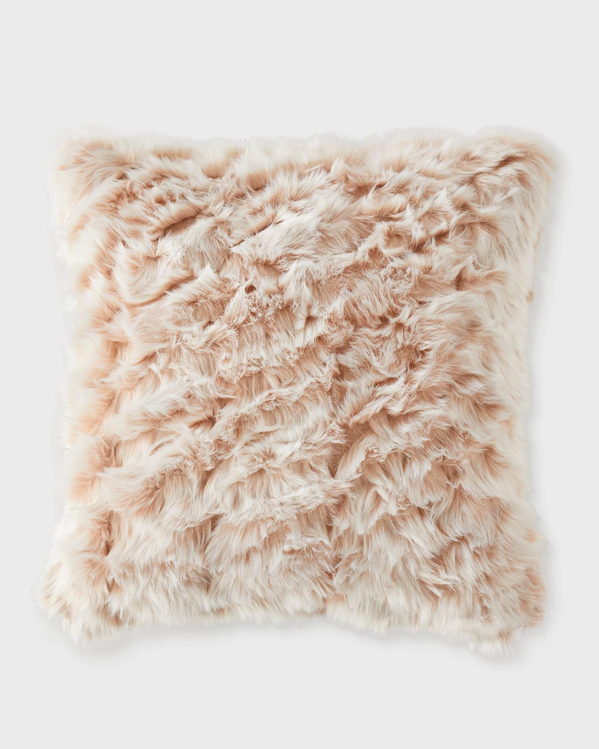 Michael Aram Faux Fur Decorative Pillow, 20 X 20 In Blush