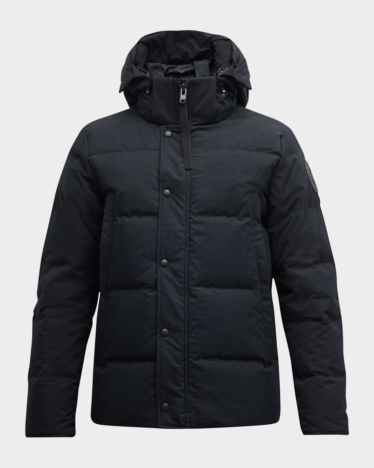 CANADA GOOSE MEN'S COATED WYNDHAM BLACK LABEL PARKA