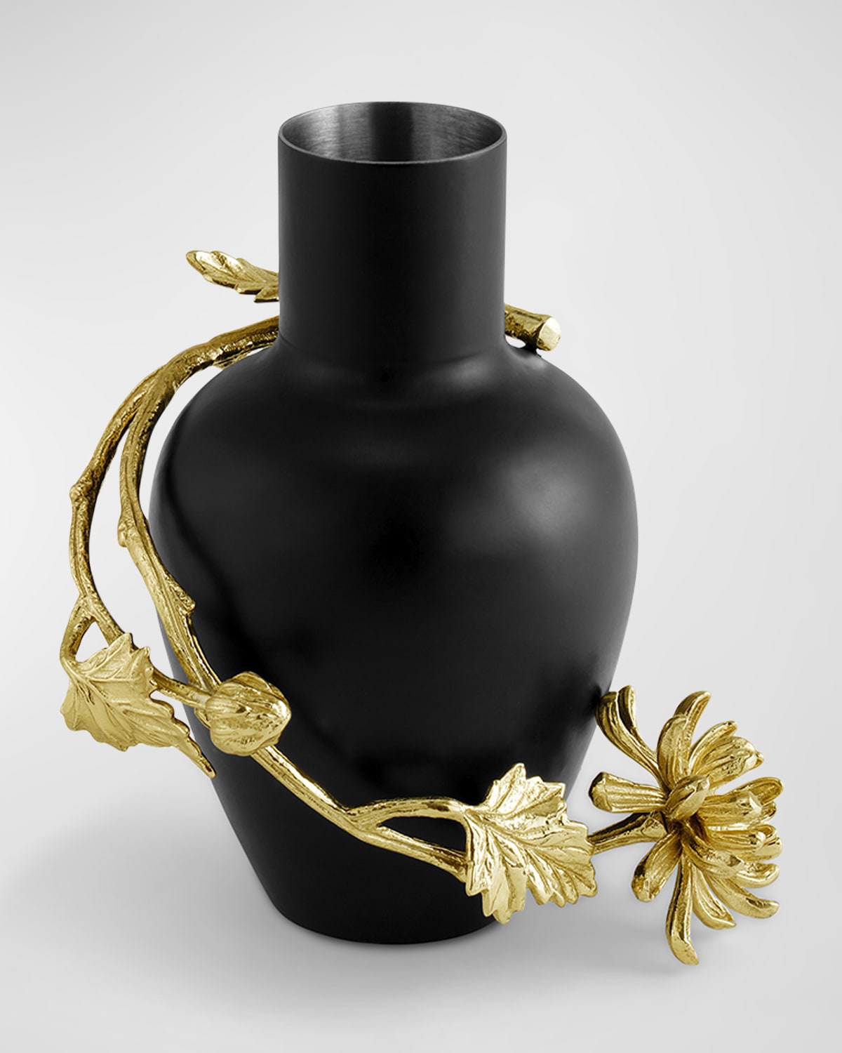 Michael Aram Dahlia Bud Vase In Black
