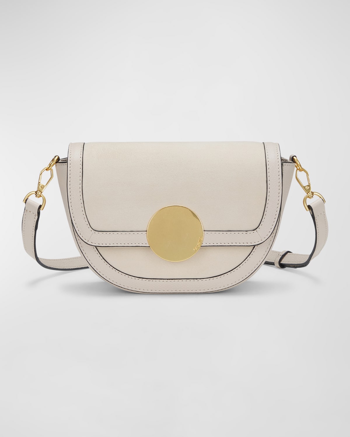 Lottie Saddle Suede Crossbody Bag