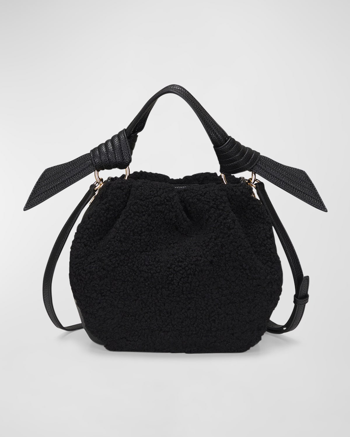 Selena Eco-Fur Bucket Bag