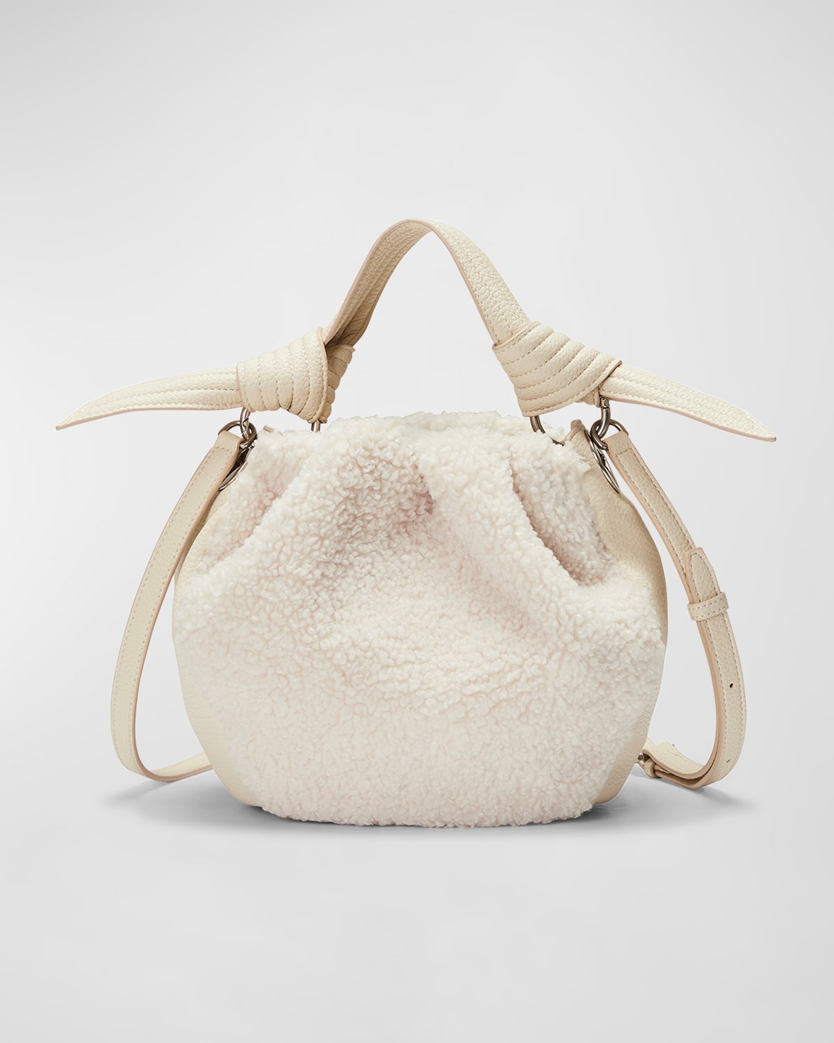 ORYANY SELENA ECO FAUX FUR BUCKET BAG 