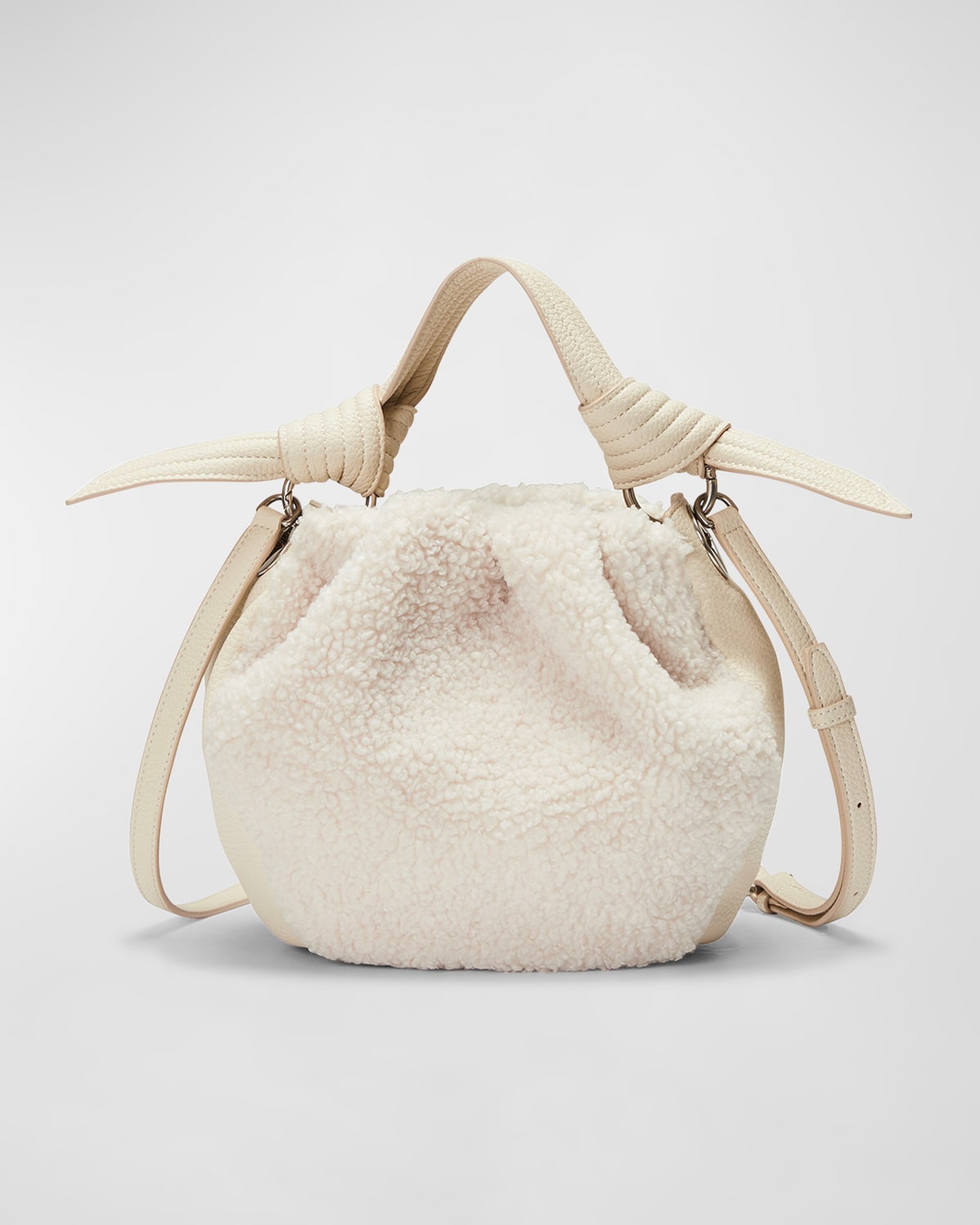 Selena Eco-Fur Bucket Bag