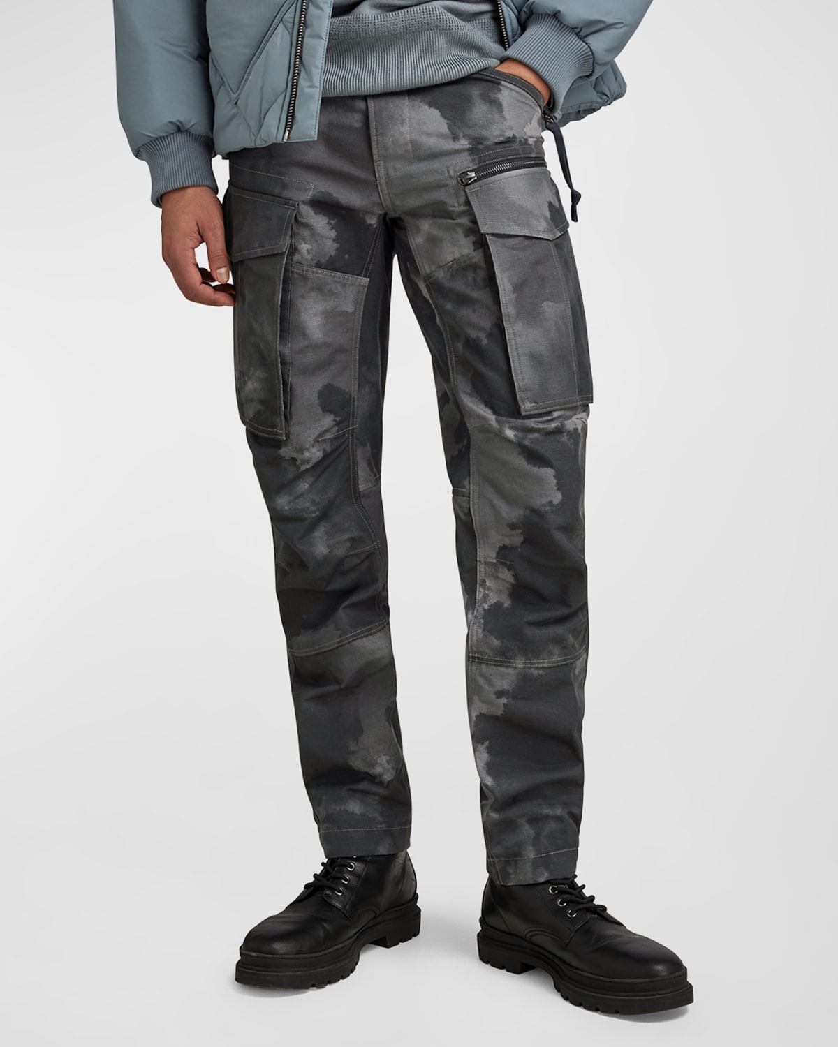 Men's Rovic 3D Tapered Camo Cargo Pants