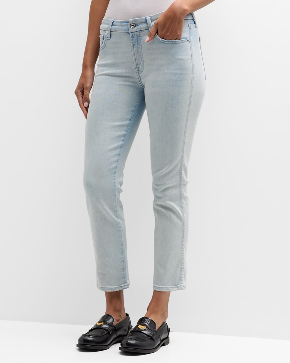 Seven for all mankind kimmie crop sale