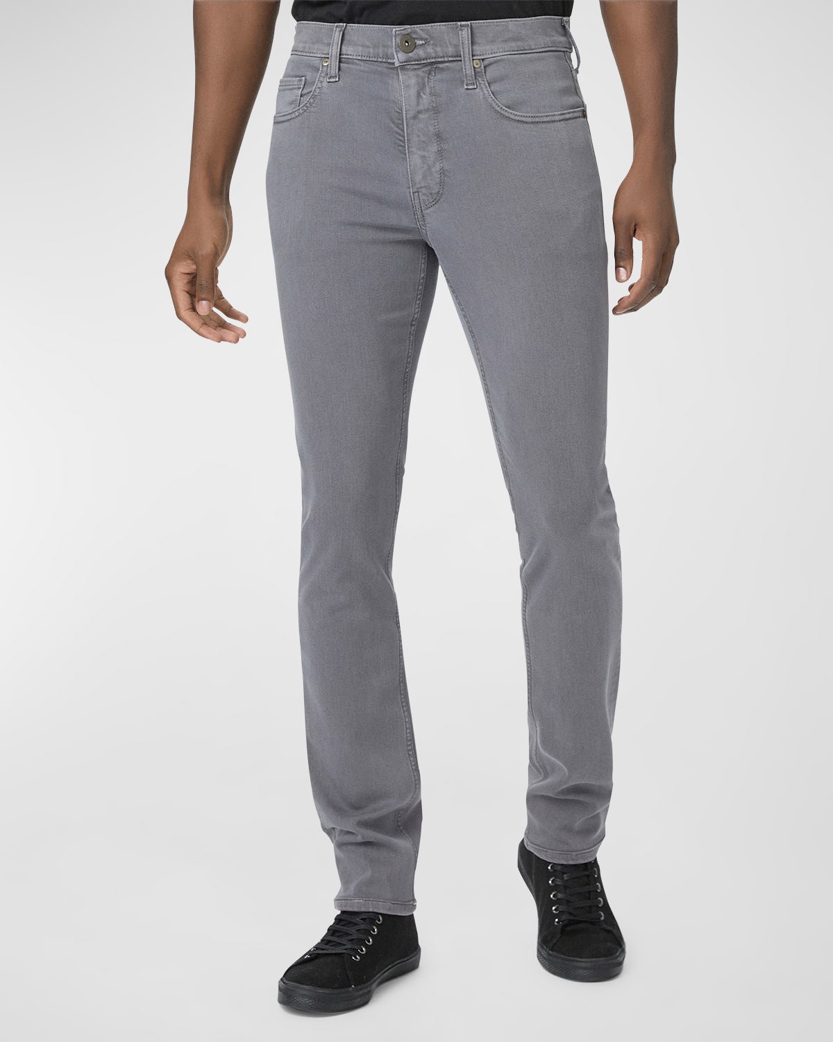 Shop Paige Men's Lennox Slim-fit Jeans In Navy Depths