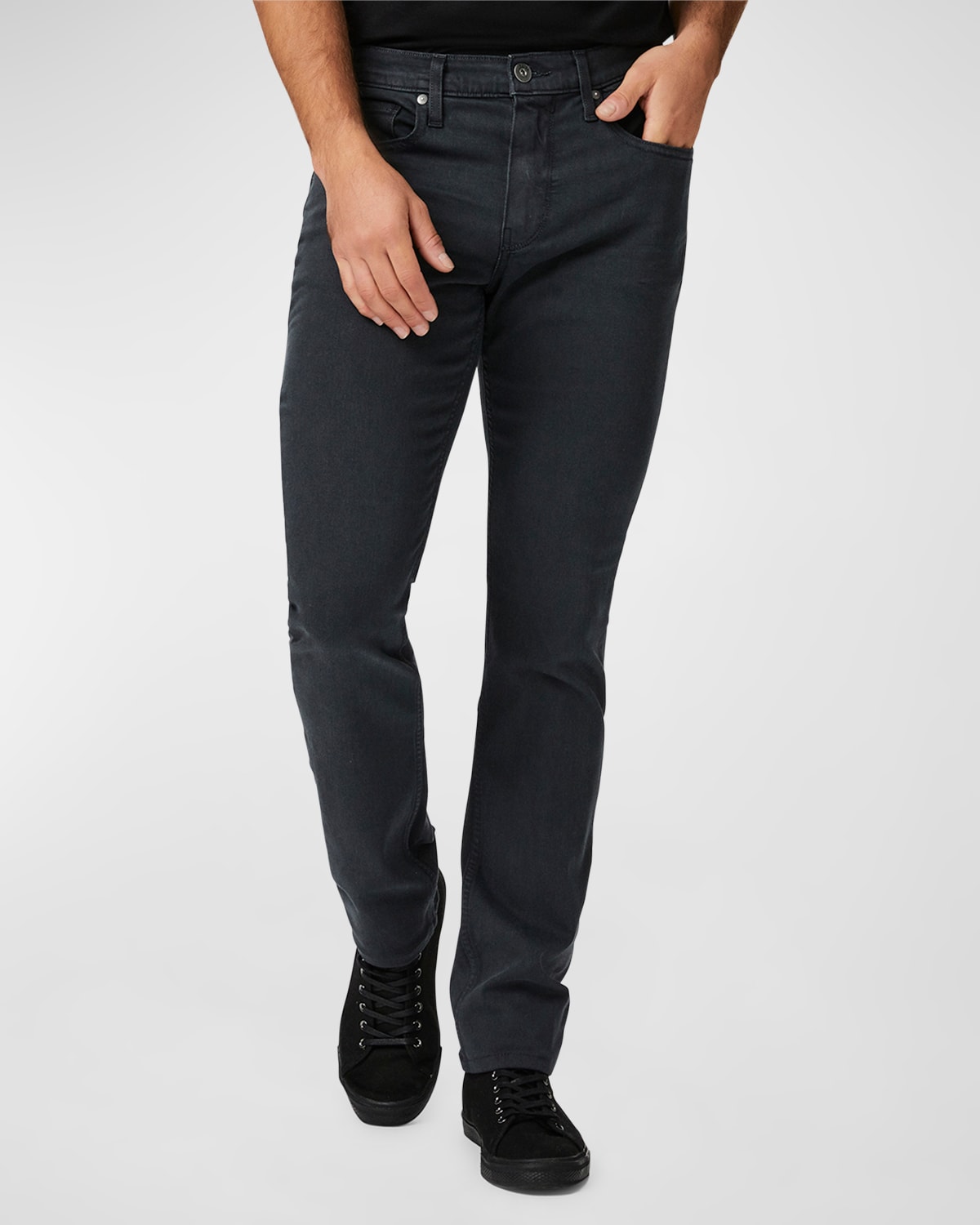 Shop Paige Men's Lennox Slim-fit Jeans In V Mn Thstl
