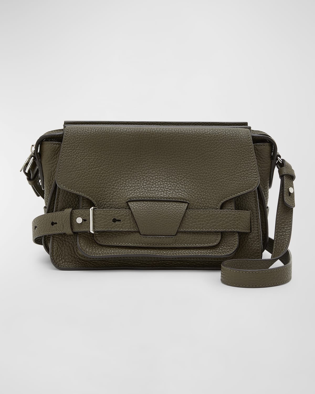 Proenza Schouler Beacon Saddle Leather Crossbody Bag Smart Closet