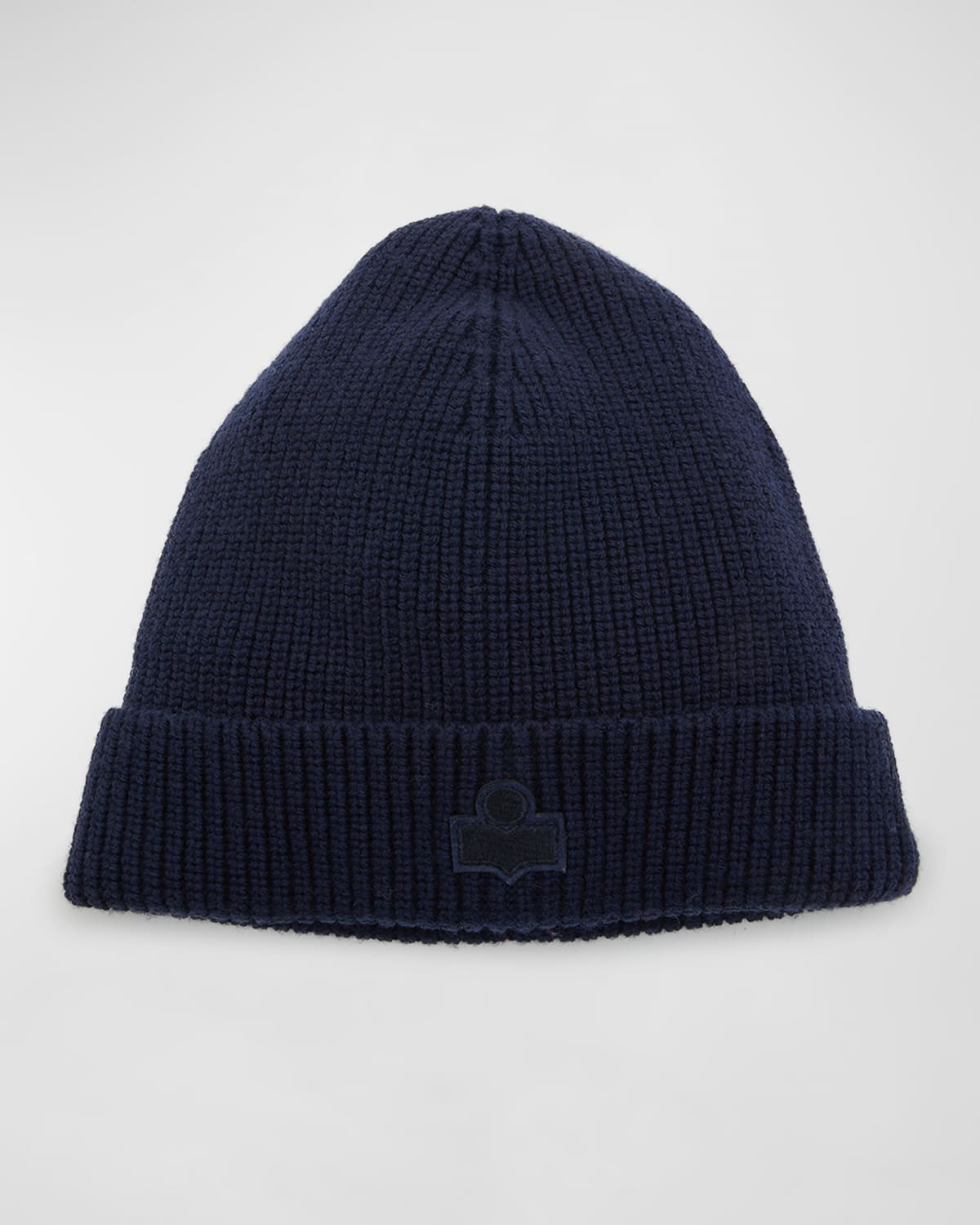 Isabel Marant Bayle Merino Wool Beanie In 30mi Midnight