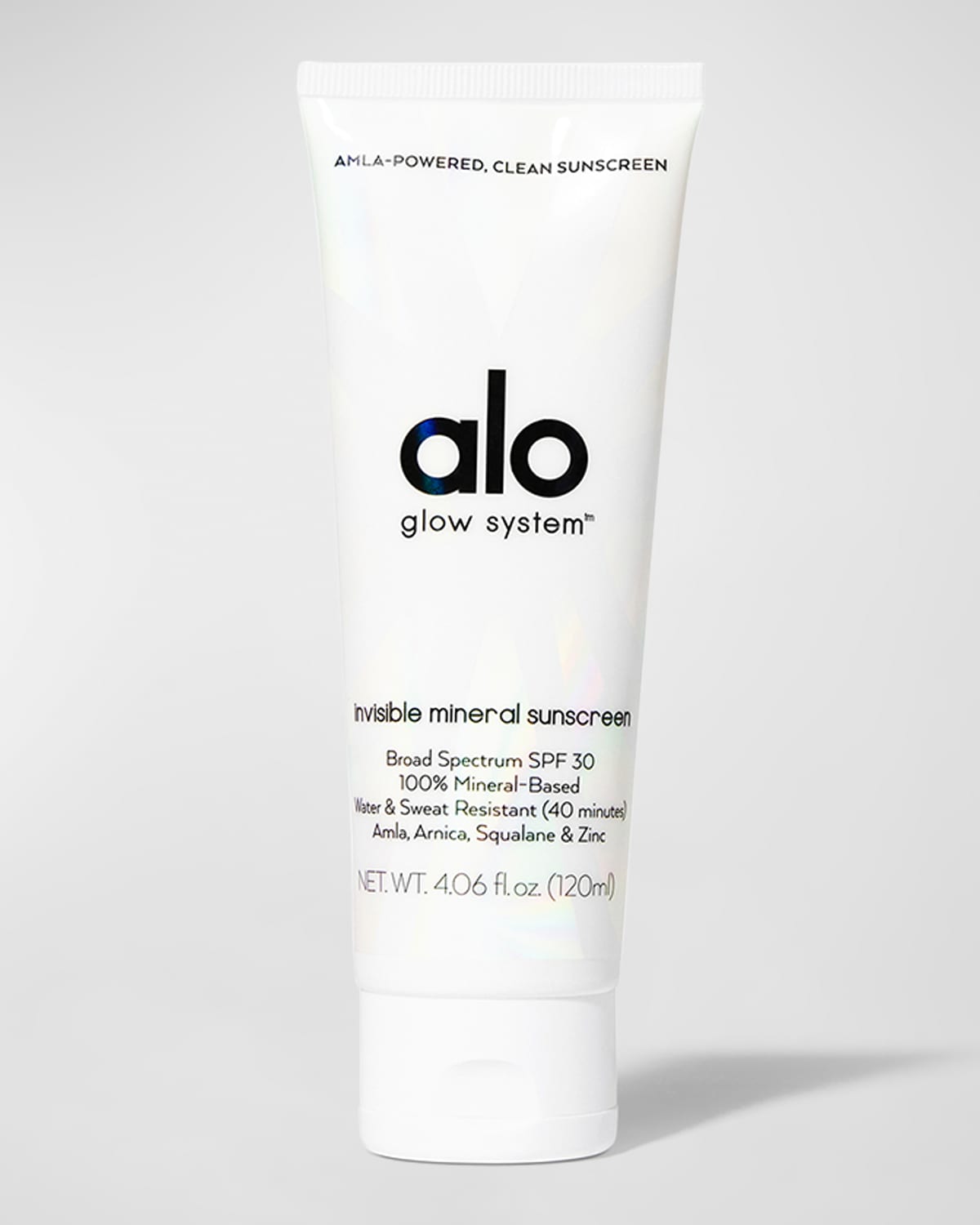 Alo Yoga Invisible Mineral Body Sunscreen Spf 30, 4.06 Oz. In White