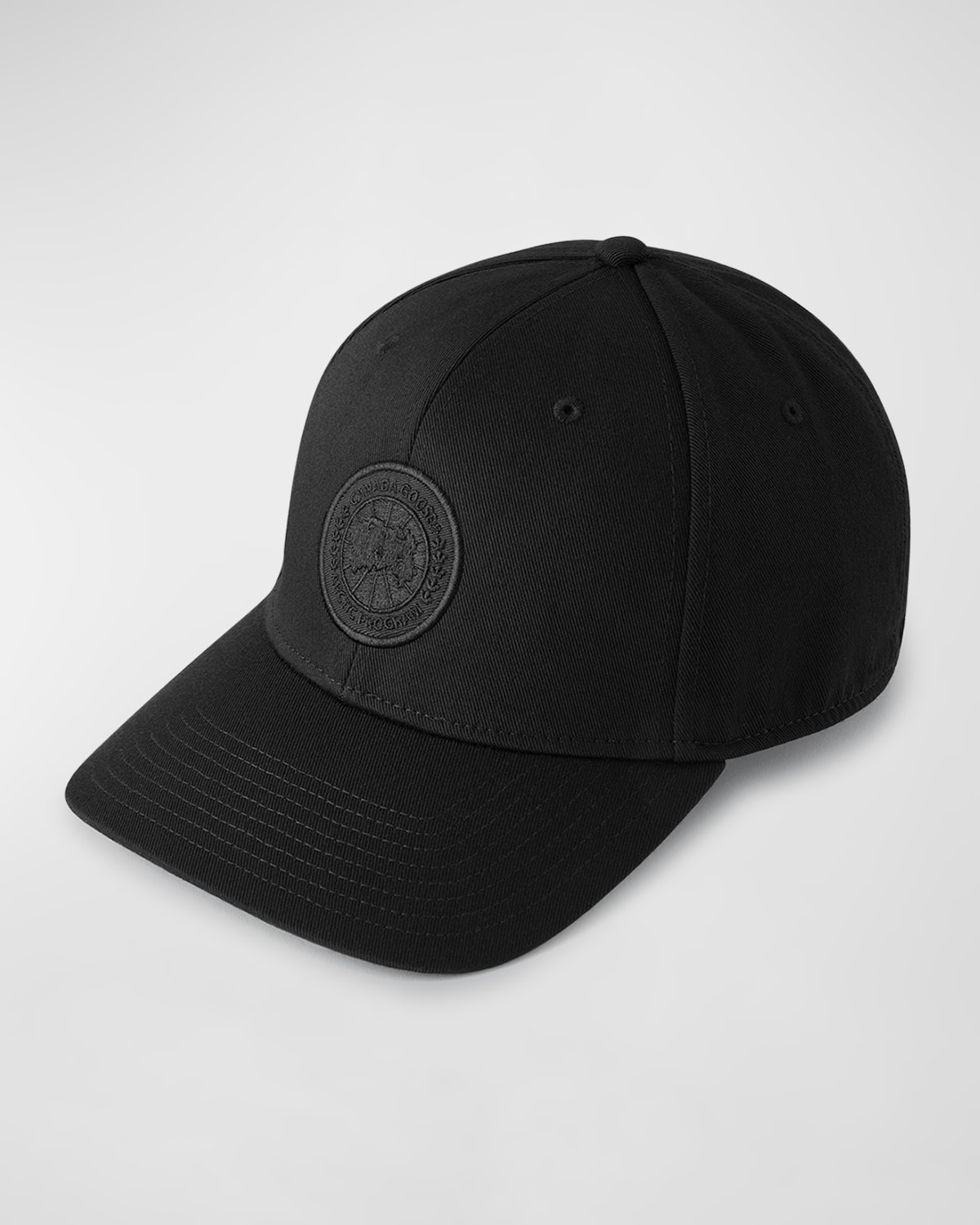 Canada Goose Tonal Baseball Cap In Black