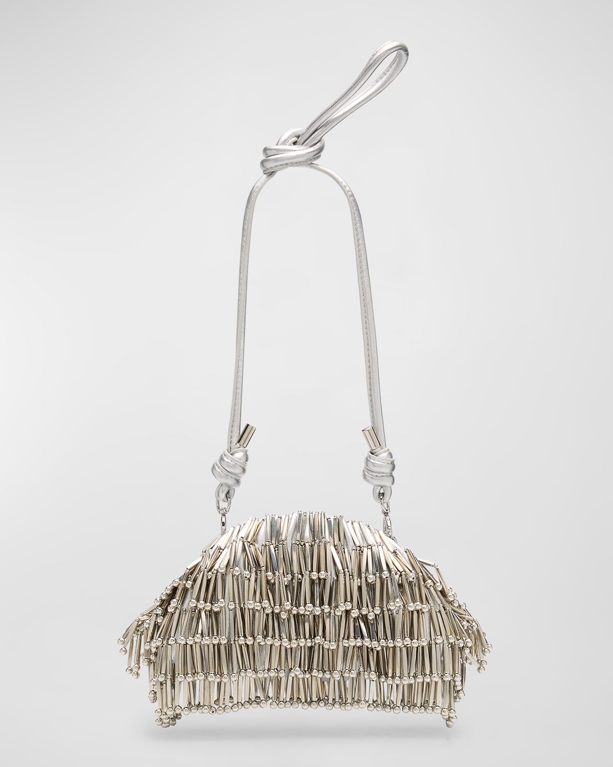 Cult Gaia Jaala Nano Fringe Embellished Clutch Bag Smart Closet