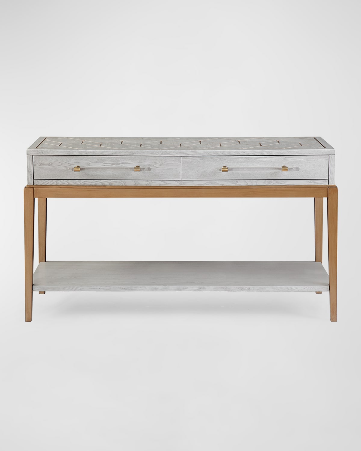Katherine Noble By Bmc Perrine Gray Console Table In Grey
