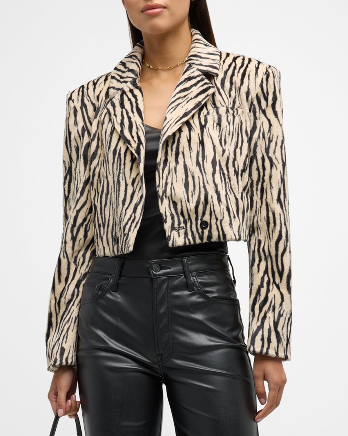 MOTHER THE BLAZE OF GLORY CROPPED BLAZER