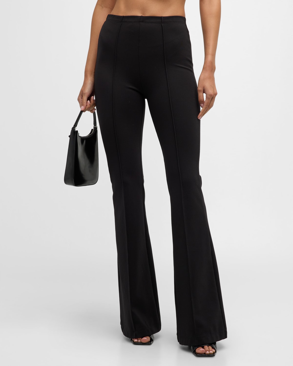 MOTHER THE SMOOTH CRUISER HEEL PULL-ON PANTS