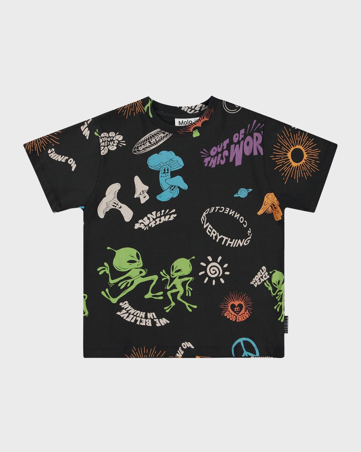 MOLO BOY'S RODNEY OUTER SPACE GRAPHIC T-SHIRT
