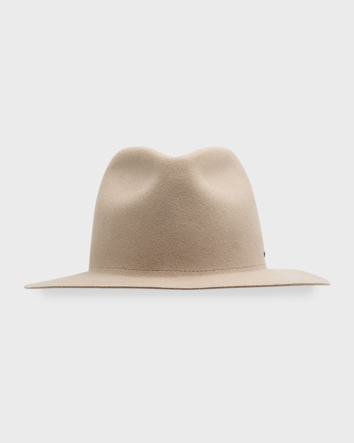Rag & Bone City Felted Wool Fedora In Minkdmg