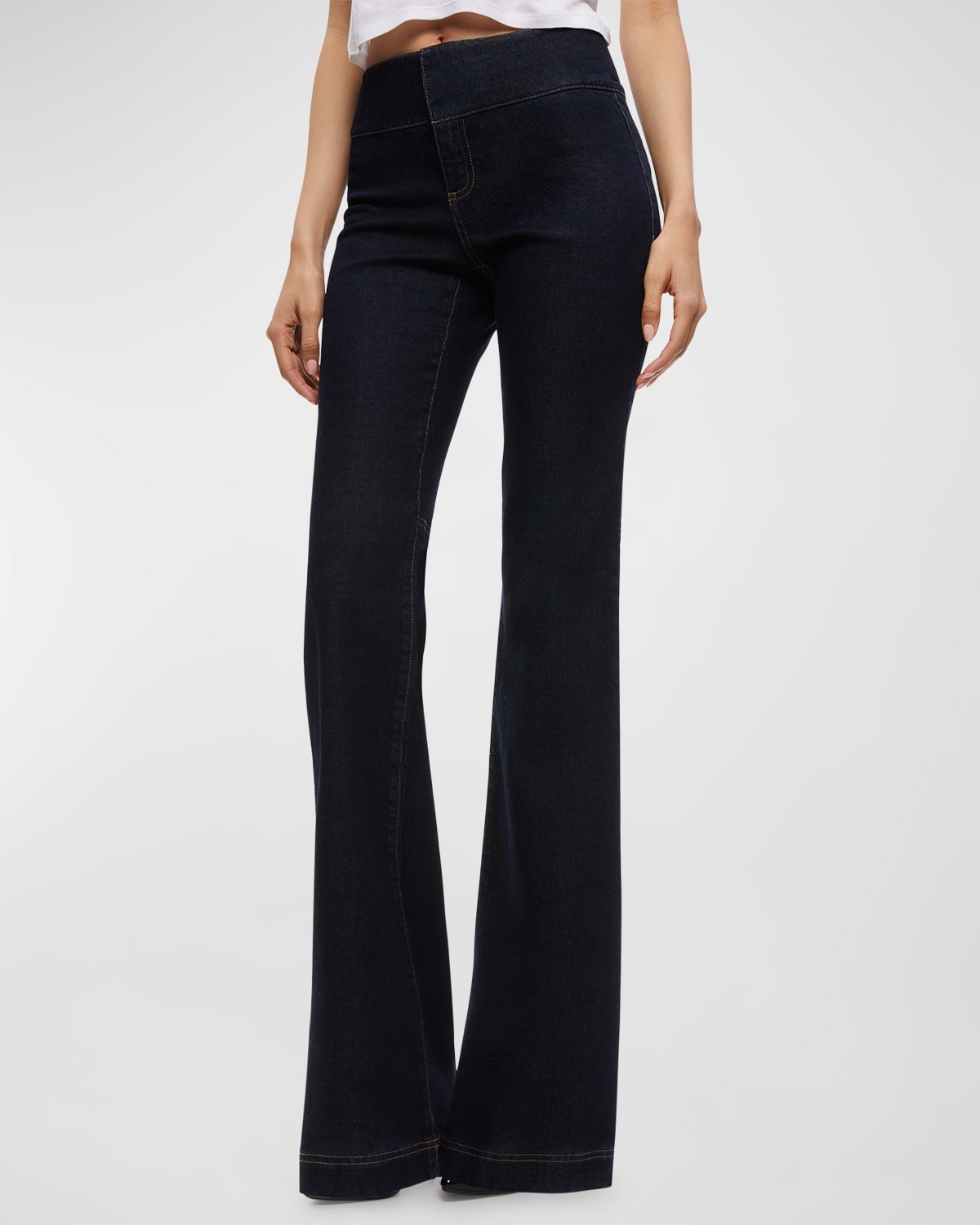 ALICE AND OLIVIA OLIVIA BOOTCUT JEANS