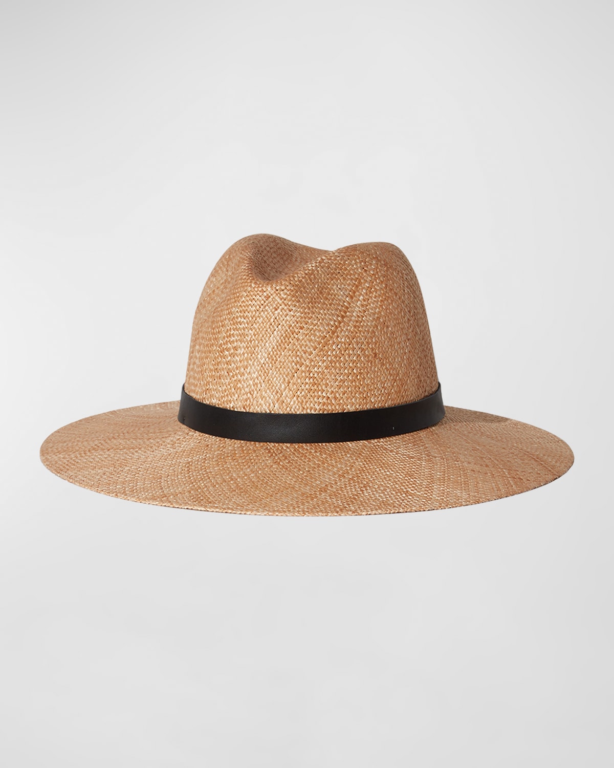 Janessa Leone Brielle Fedora Hat In Natural