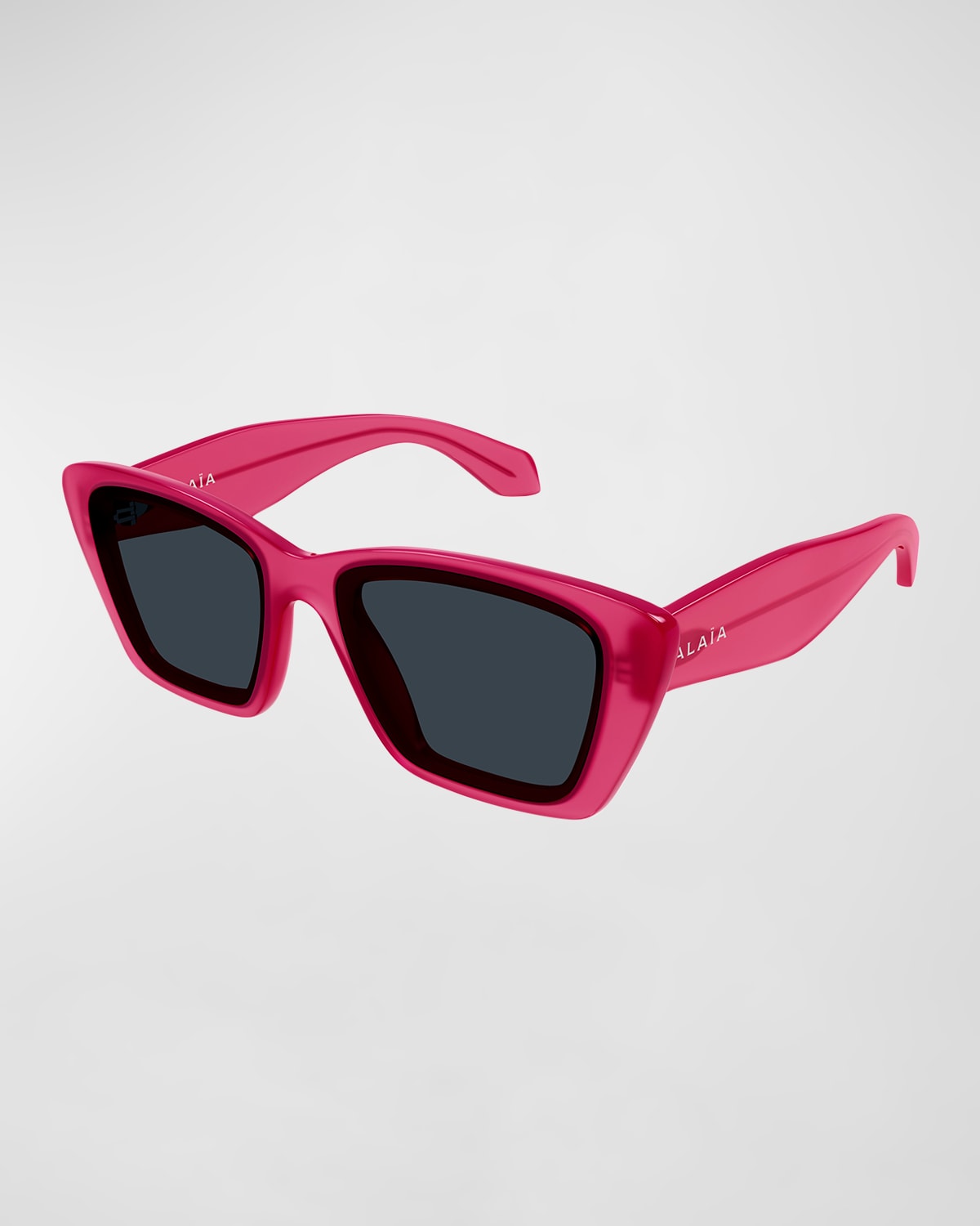 Sleek Acetate Butterfly Sunglasses