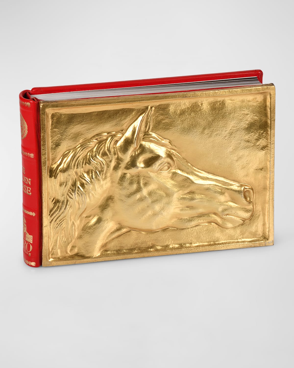 "The Golden Horses (Jewel Edition)" Limited Edition Book with Gold Sculpture Cover