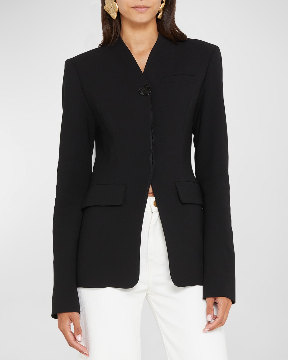 Selena Tailored Single Button Jacket