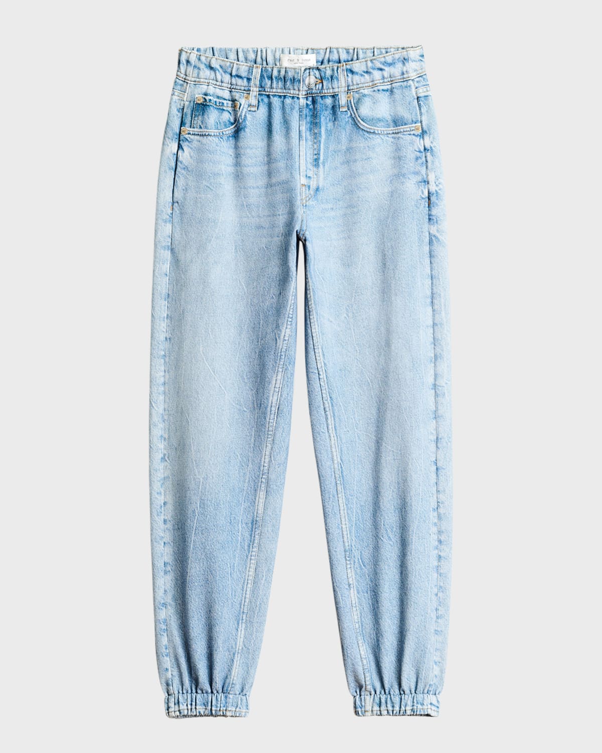 Rag & Bone Miramar Faux Jeans Cotton Joggers In Kacy