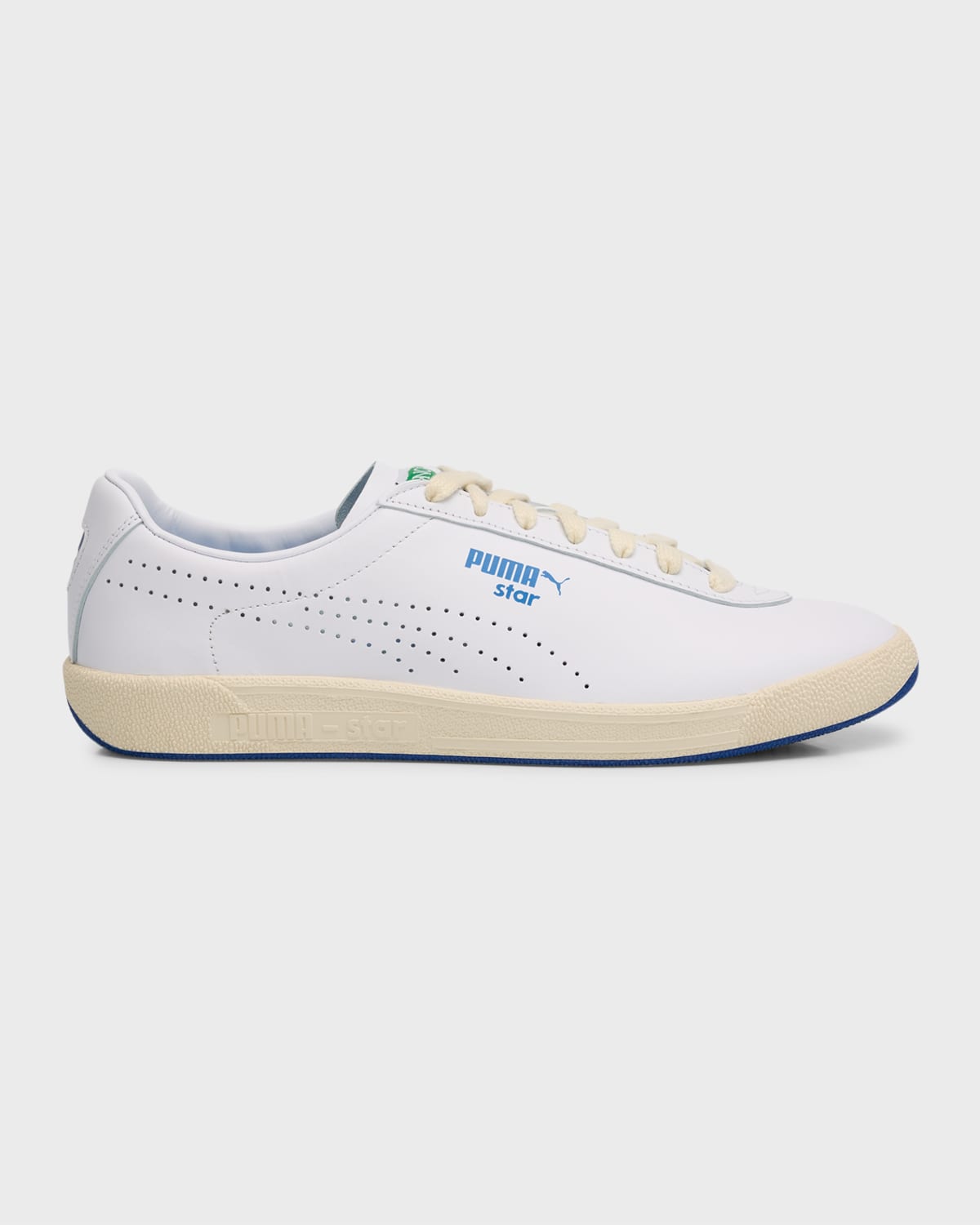 Shop Puma X Noah Star Men's Leather Low-top Sneakers In White