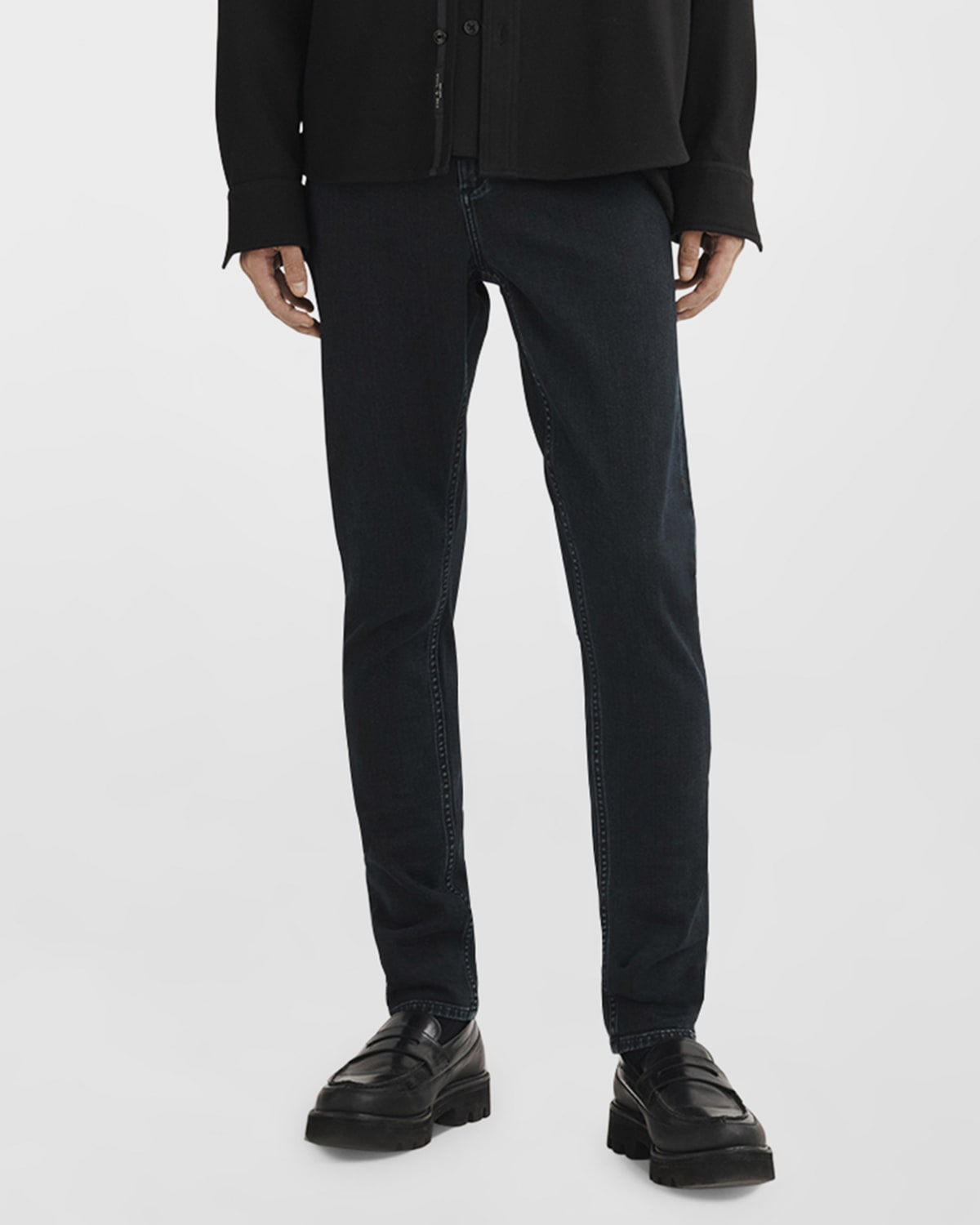 Rag & Bone Cropped Skinny-cut Jeans In Jericho