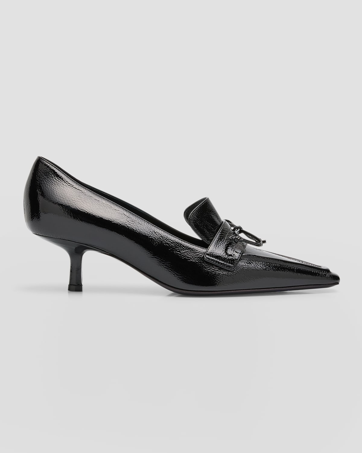Sovereign Leather Bow Loafer Pumps