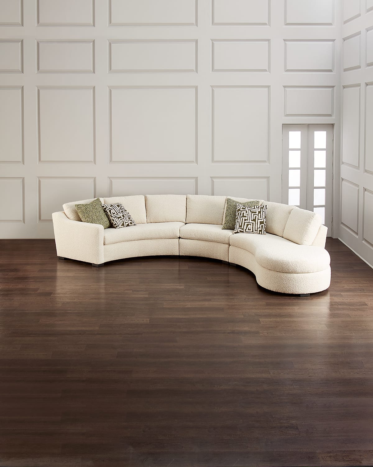 Larrabee Curved Sectional