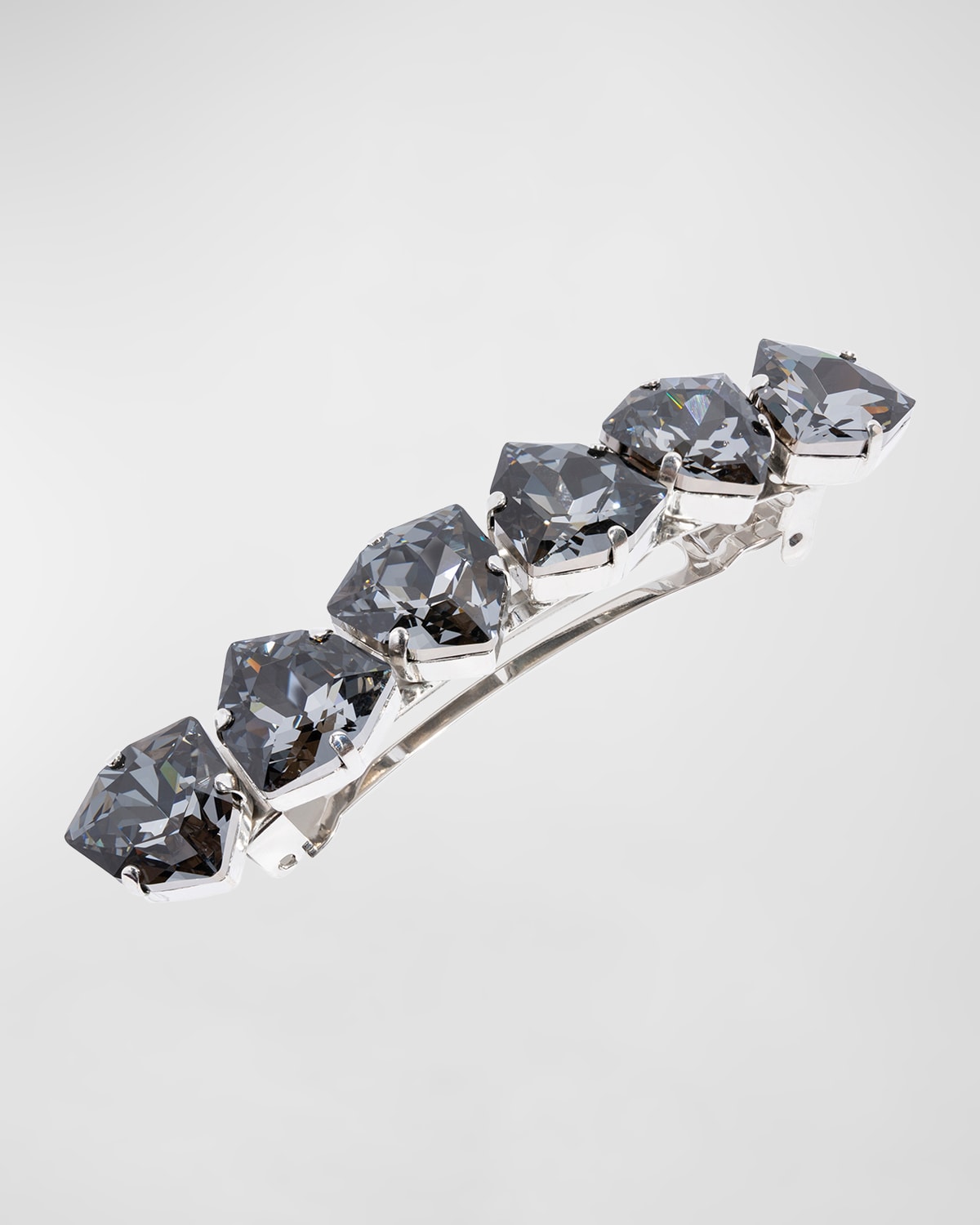 Teardrop Crystal Barrette