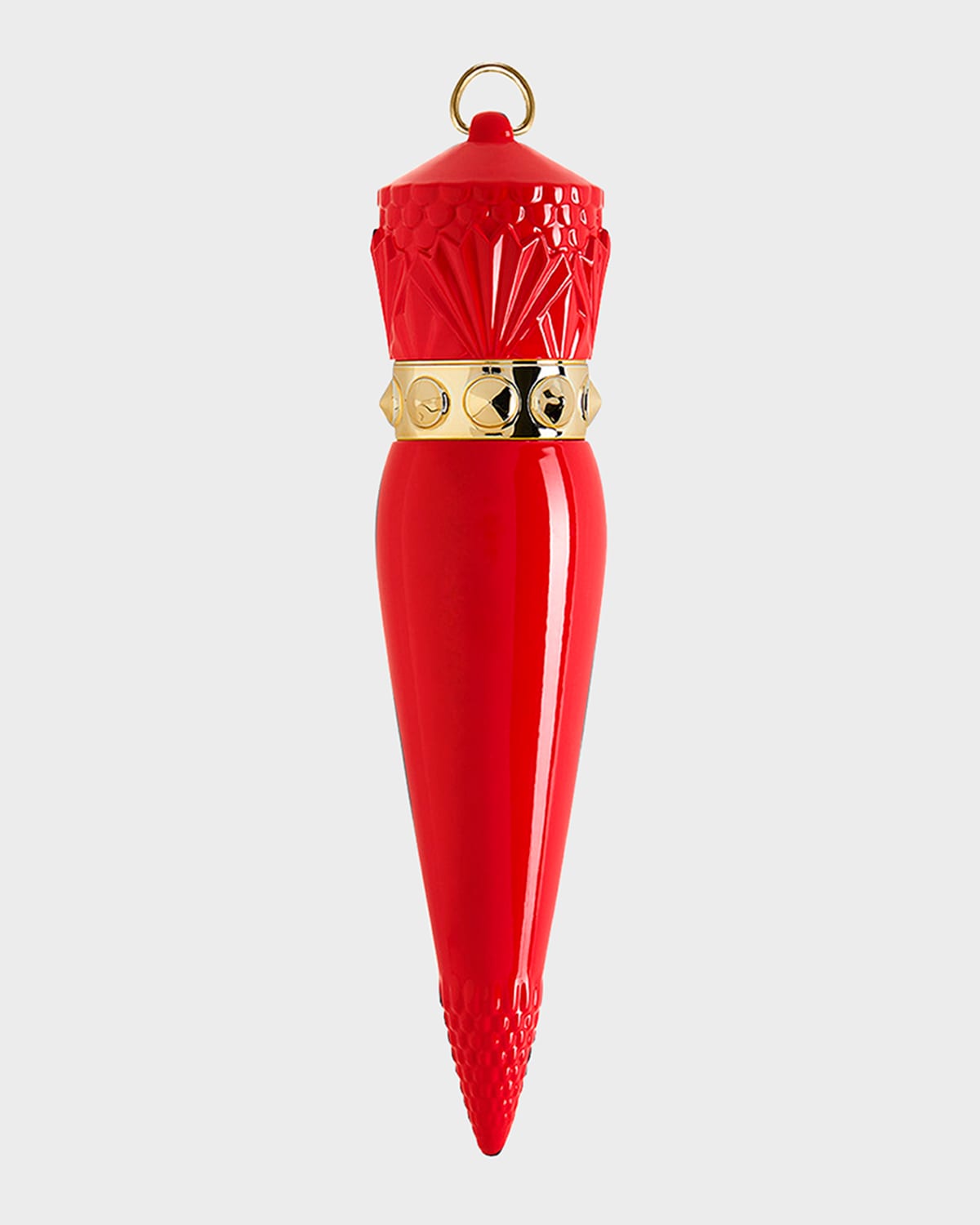 Shop Christian Louboutin So Glow Empty Lipstick Case In Red