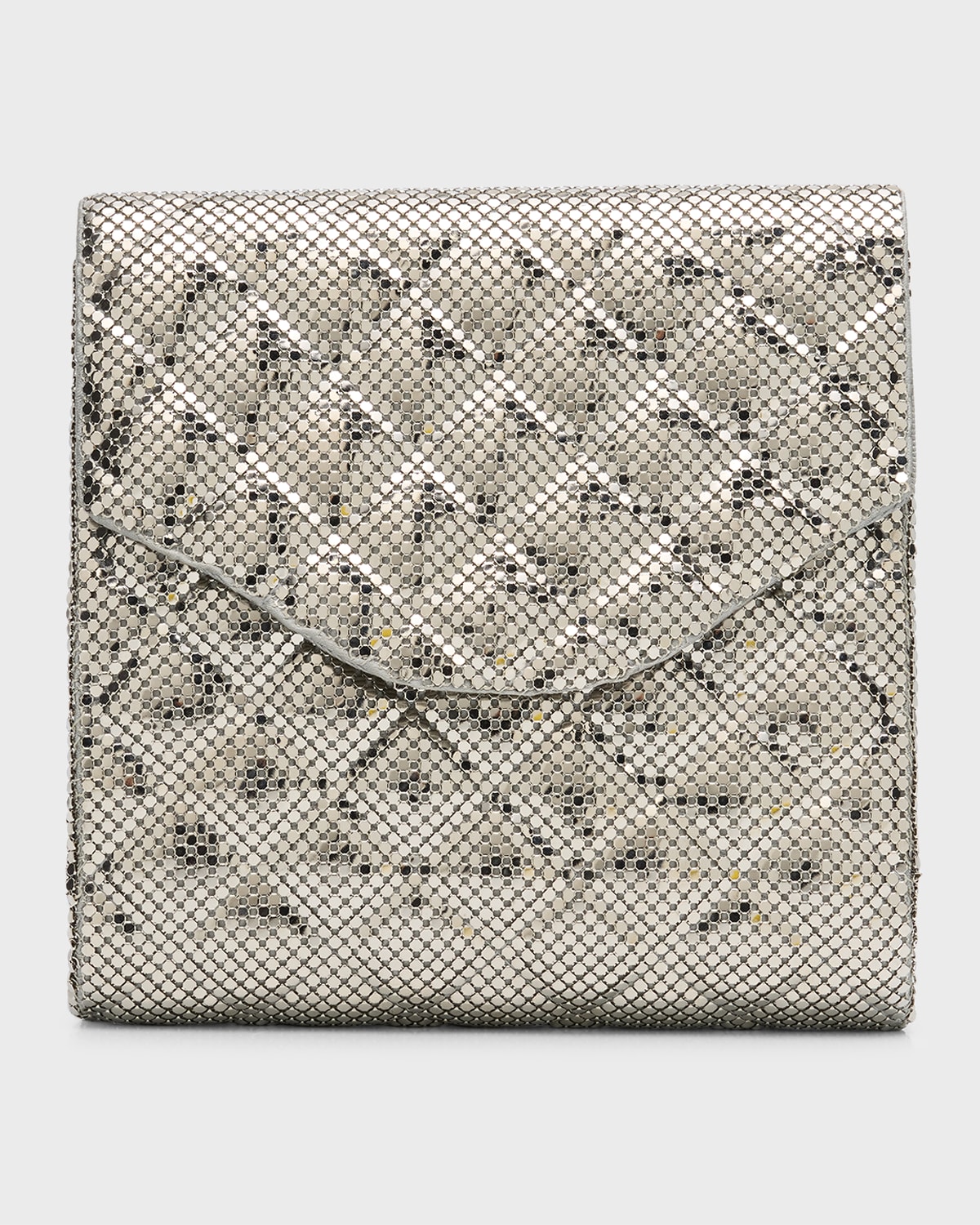 Stevie Quilted Mesh Crossbody Bag