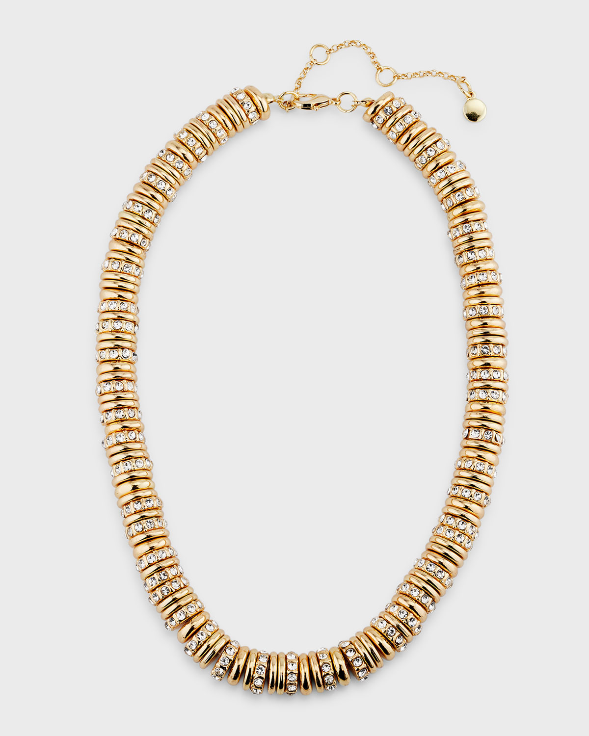 BaubleBar Laurie Crystal Rondelle Necklace