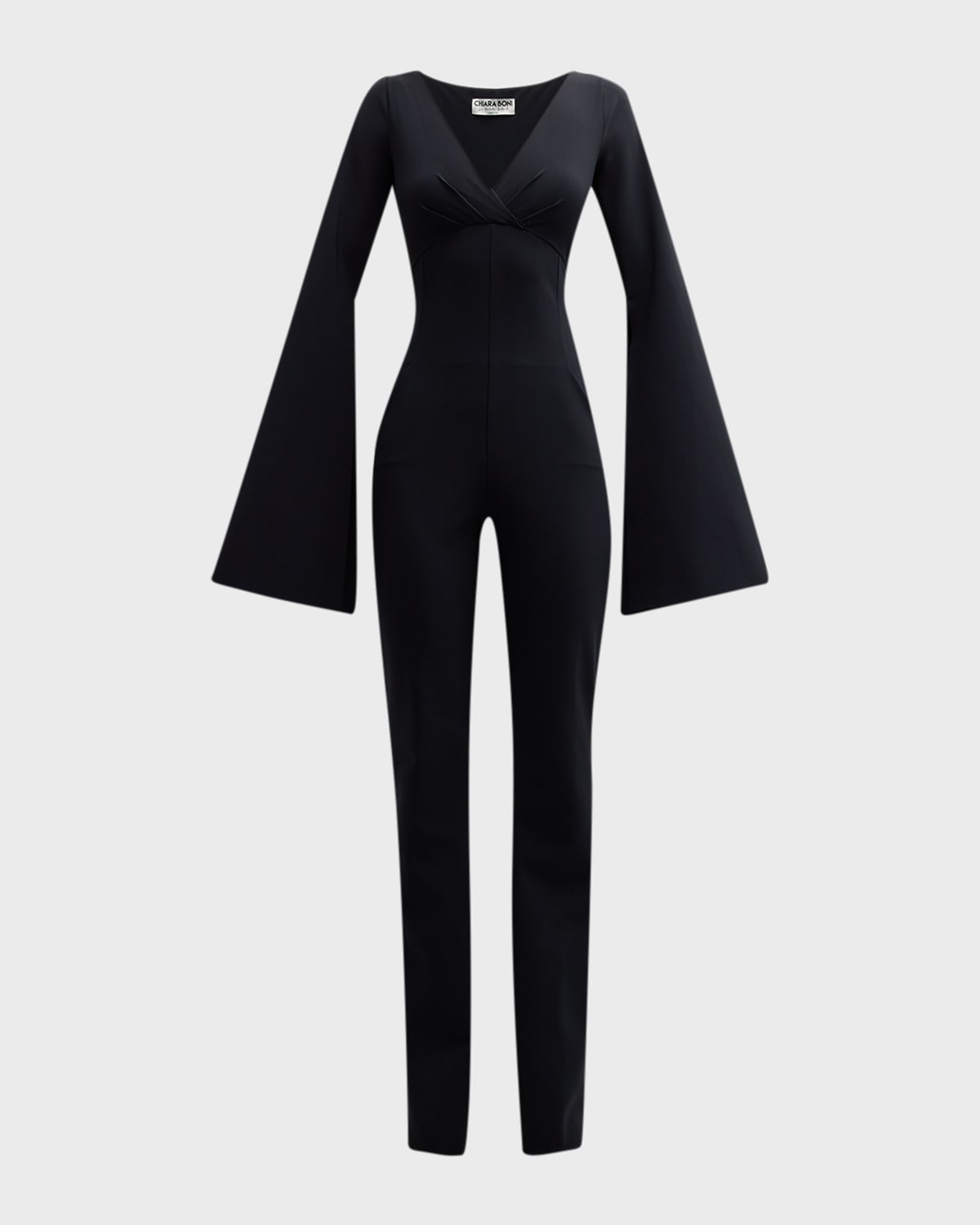 Esma Split-Sleeve Empire Jumpsuit