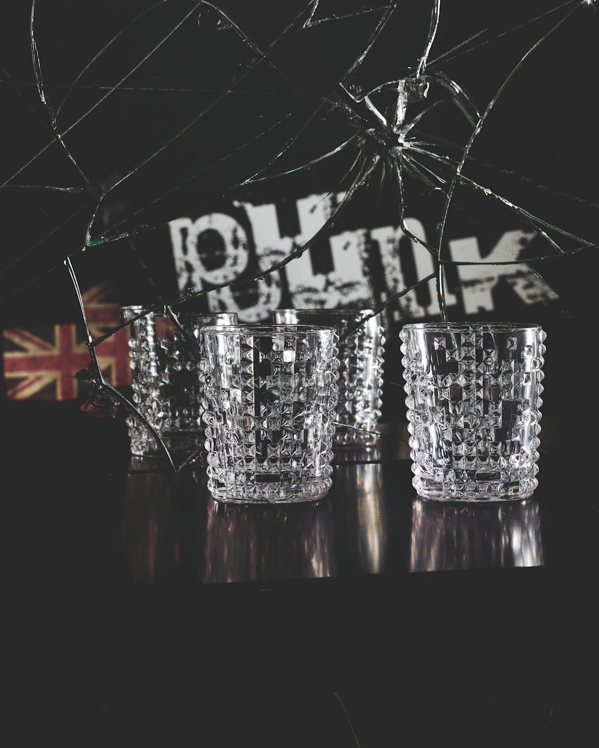 Nachtmann Punk Double Old Fashioned, Set Of 4 In Clear