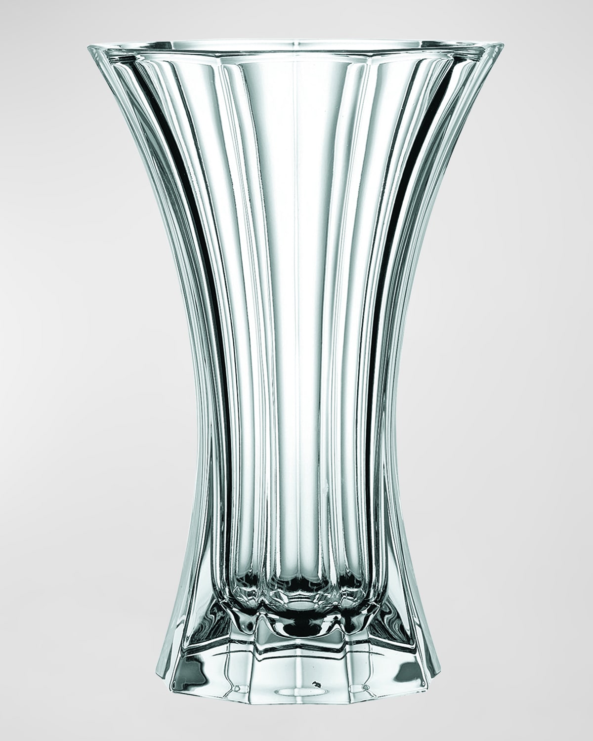 Nachtmann Saphir Vase In Clear