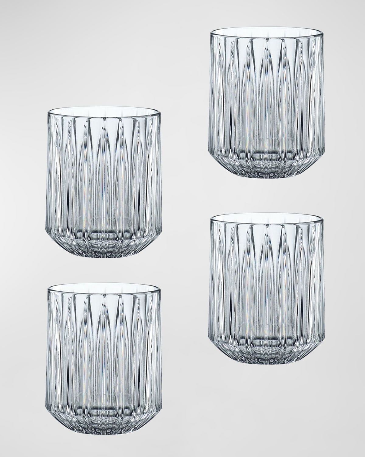 Nachtmann Jules Whiskey Tumblers, Set Of 4 In Clear