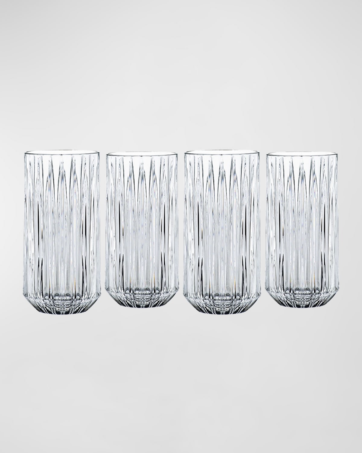 Nachtmann Jules Long Drink Glasses, Set Of 4 In Clear