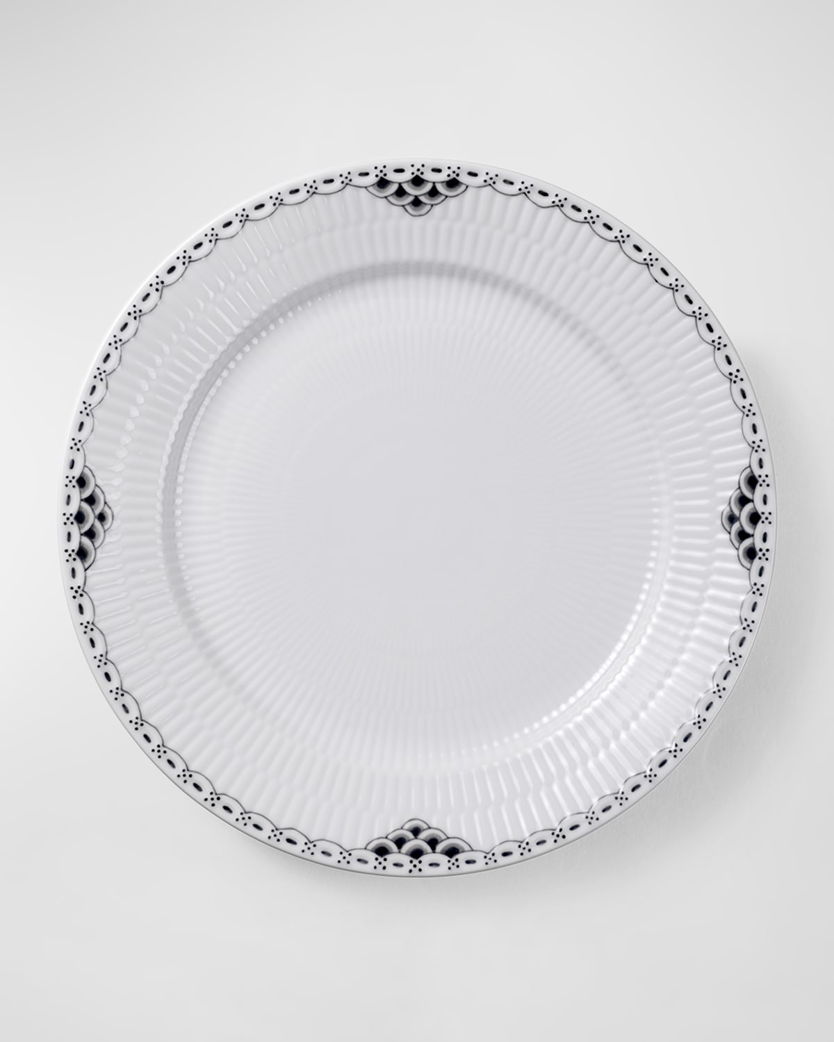 Royal Copenhagen Black Lace Dinner Plate