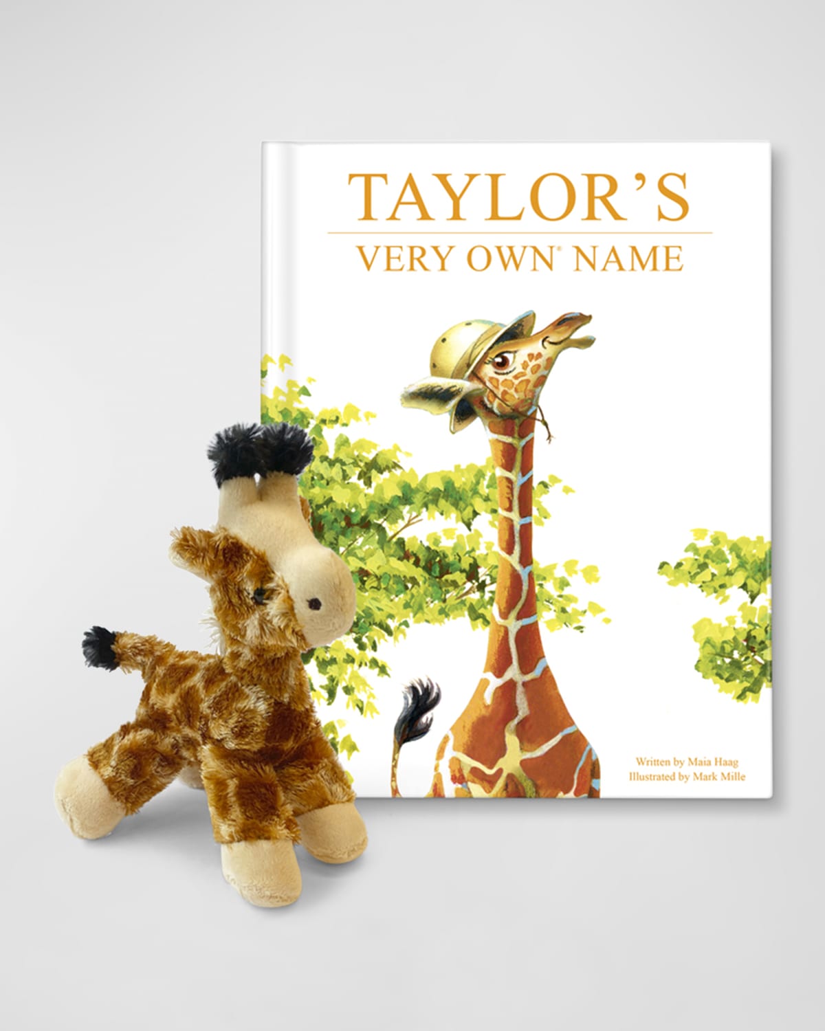 My Very Own Name Personalized Storybook and Plush Giraffe Gift Set