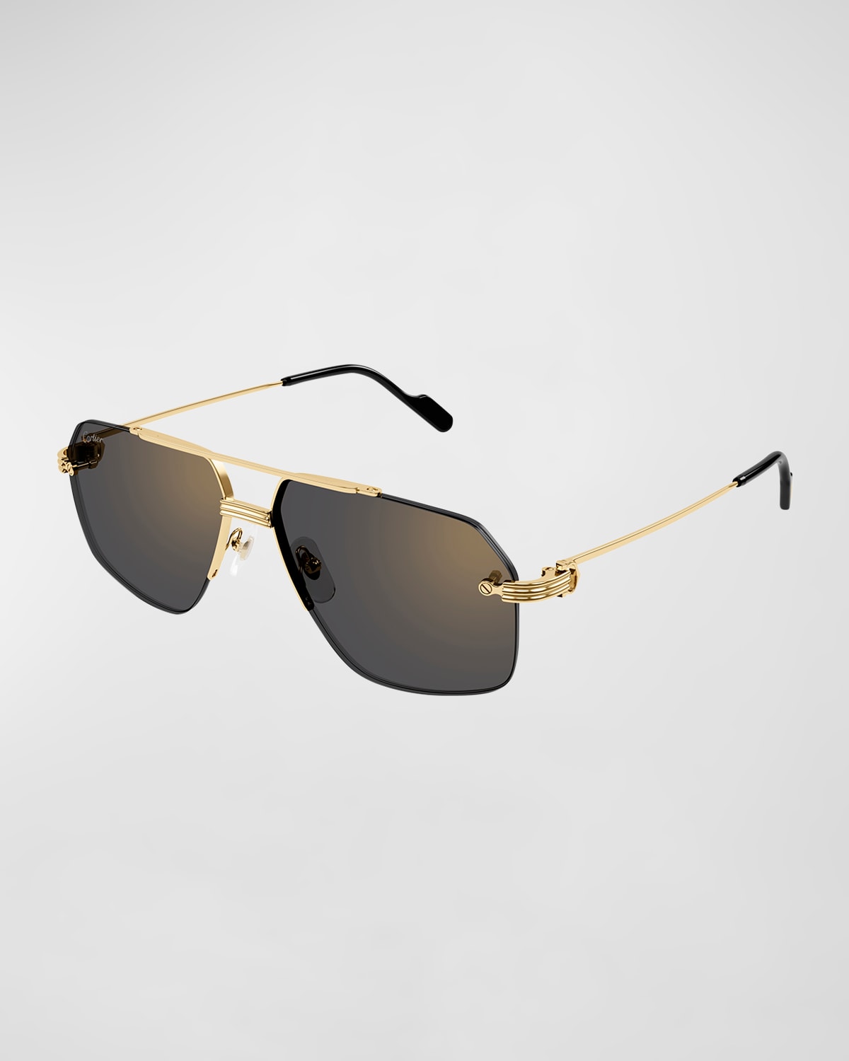 Men's CT0426Sm Metal Aviator Sunglasses
