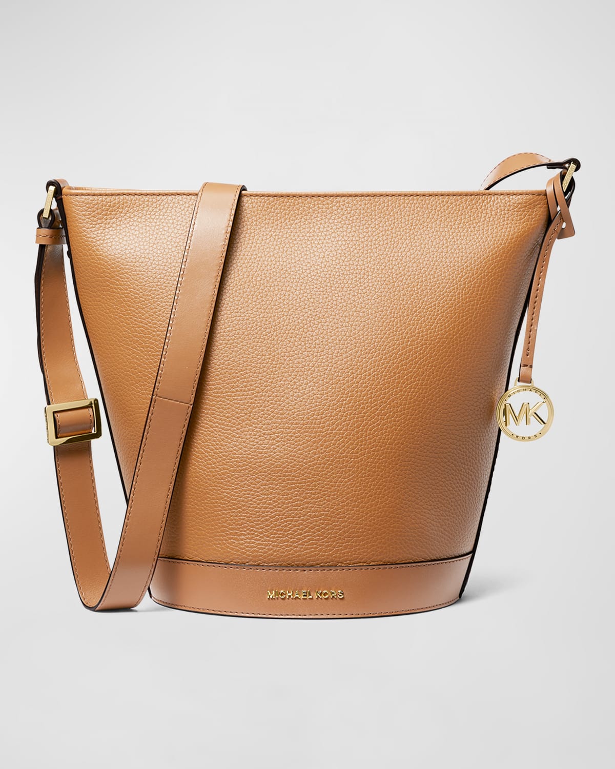 Michael Michael Kors Michael Kors Townsend Small Top Zip Convertible Crossbody, Pale Peanut In Lacquer Red