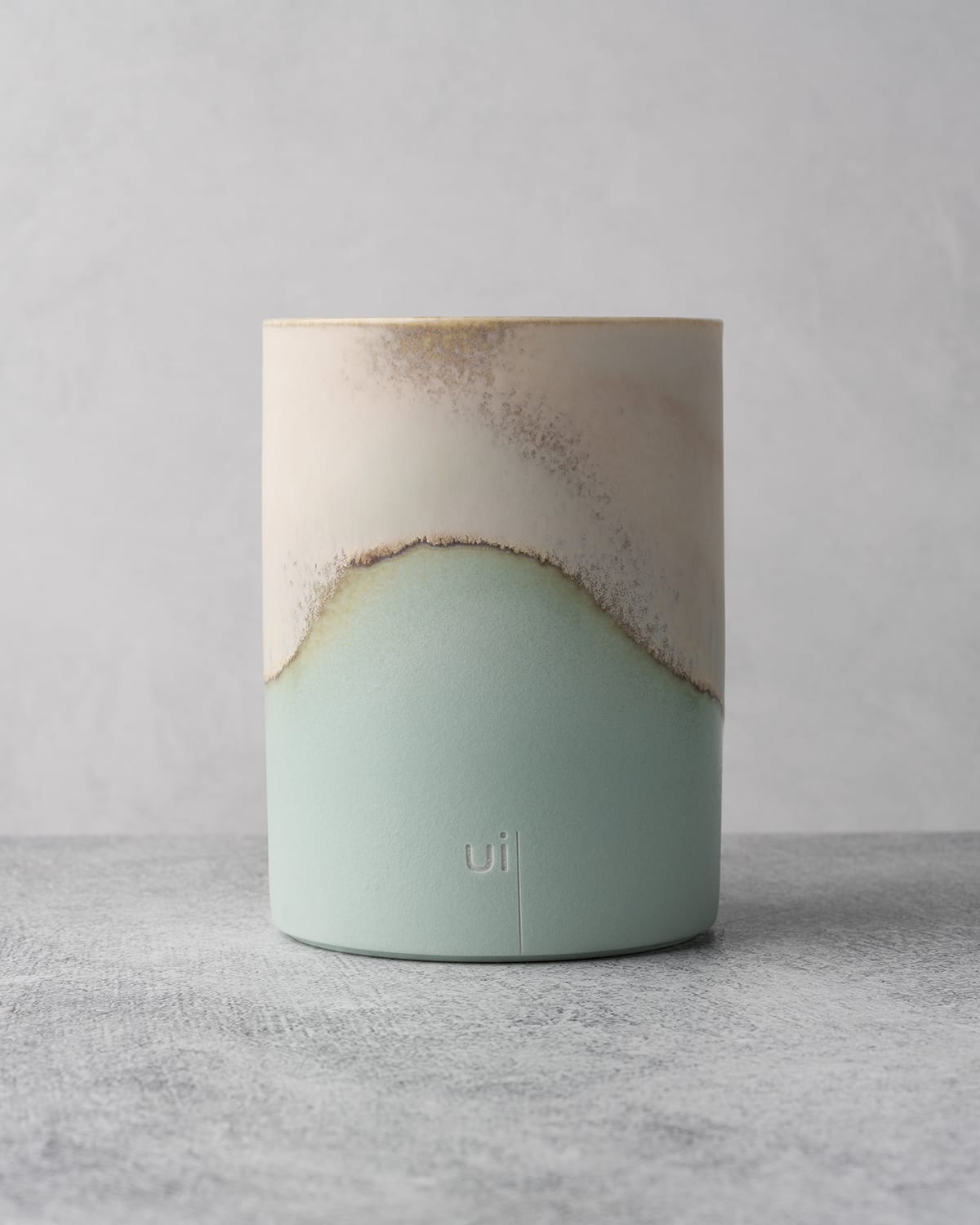 Ohom Self-heating Ceramic Mug In Mint Glacier
