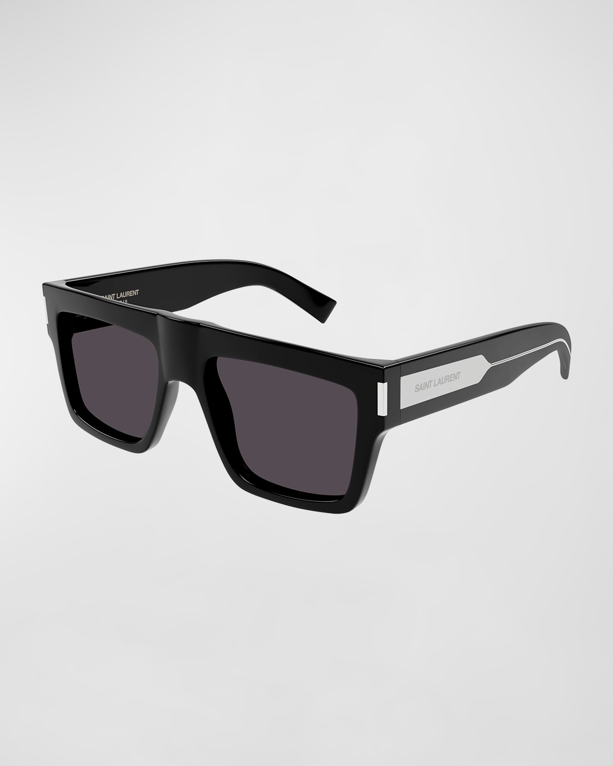Men's SL 628 Acetate Rectangle Sunglasses