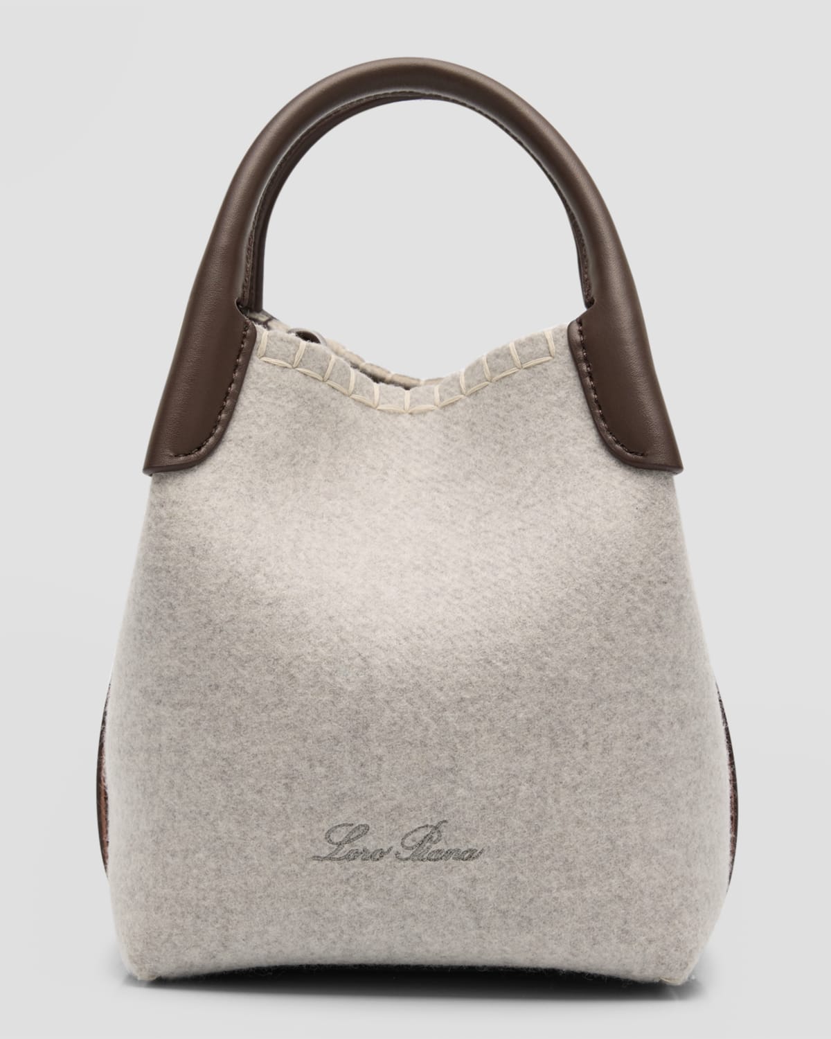 Bale Micro Cashmere Top-Handle Bag